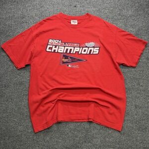 Vintage St Louis Cardinals Triple A National League Champs T Shirt Size Men's XL